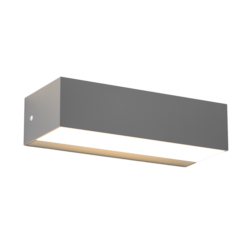 ItLighting Απλίκα Τοίχου Γκρι Up-Down ‘Martin’ LED 9W 3CCT 3000/4000/6000K 4.6x17cm 80200830