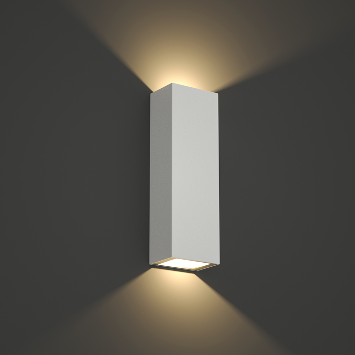 ItLighting Απλίκα Τοίχου Λευκή Up-Down 'Lanier' LED 5W/3000K με Ρυθμιζόμενη Δέσμη 12x4.1cm 80201021 ItLighting Aplika Toixou Lefki Up-Down 'Lanier' LED 5W/3000K me Ruthmizomeni Desmi 12x4.1cm 80201021