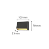ItLighting Aplika Toixou Ex. Xorou 'Blue' Lefki LED 1.5W 3CCT 3000/4000/6000K 10x7cm 80202120