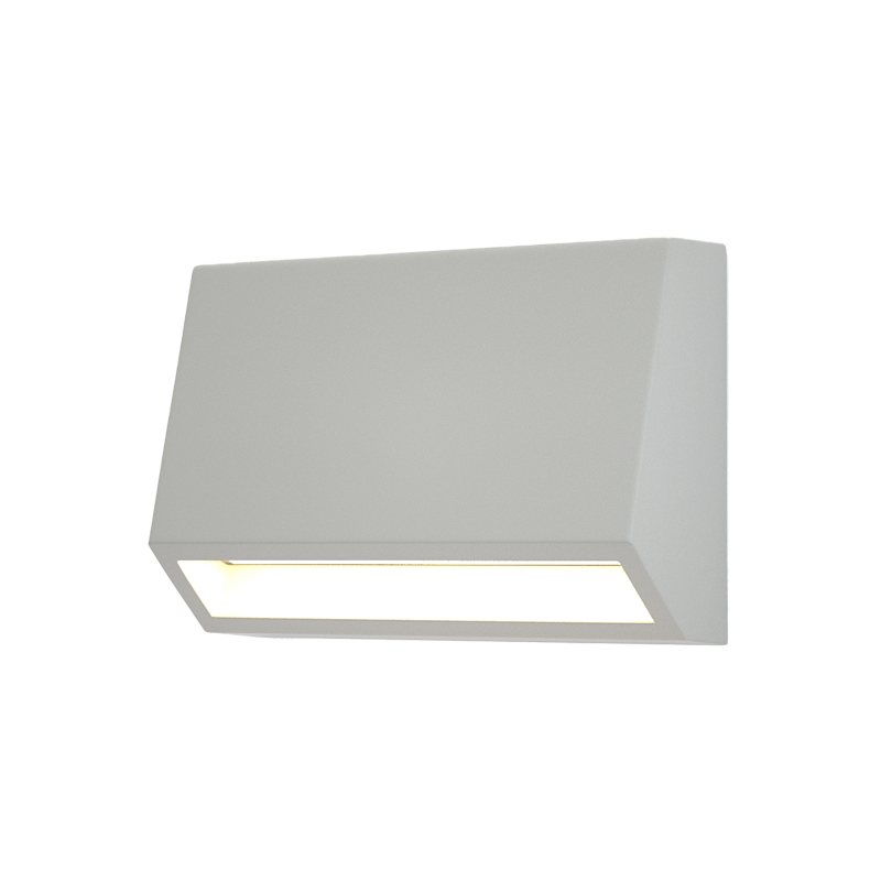 ItLighting Απλίκα Τοίχου Εξ. Χώρου ‘Blue’ Γκρι LED 1.5W 3CCT 3000/4000/6000K 10x7cm (80202130)