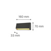 ItLighting Aplika Toixou Ex. Xorou 'Blue' Ggri LED 3W 3CCT 3000/4000/6000K 16x7cm 80202230