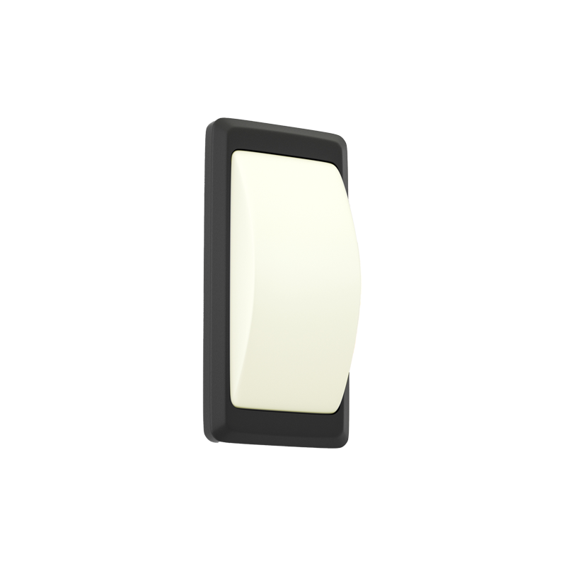 ItLighting Απλίκα Εξωτερικού Χώρου 'Wilson' ABS/PC Ανθρακί 1xG9 23x11cm 80202844