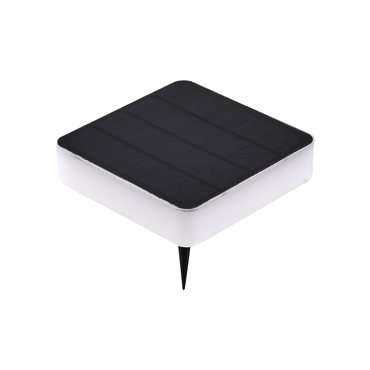 it-Lighting Φωτιστικό Εδάφους Kasba LED 1.5W 3CCT Εξωτερικού Χώρου Solar Μαύρο (80205110S)
