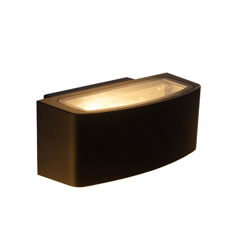 it-Lighting Winona 1xΕ27 Up-Down Φωτιστικό Εξωτερικού Χώρου Μαύρο 22x12x9cm (80205414)
