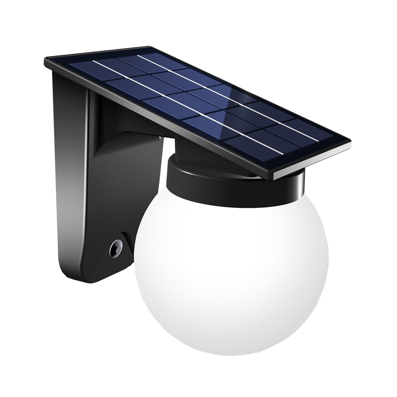 it-Lighting Baikal LED 1W 3CCT Solar Φωτιστικό Εξωτερικού Χώρου Μαύρο 13x17.5x19cm (80207310S)