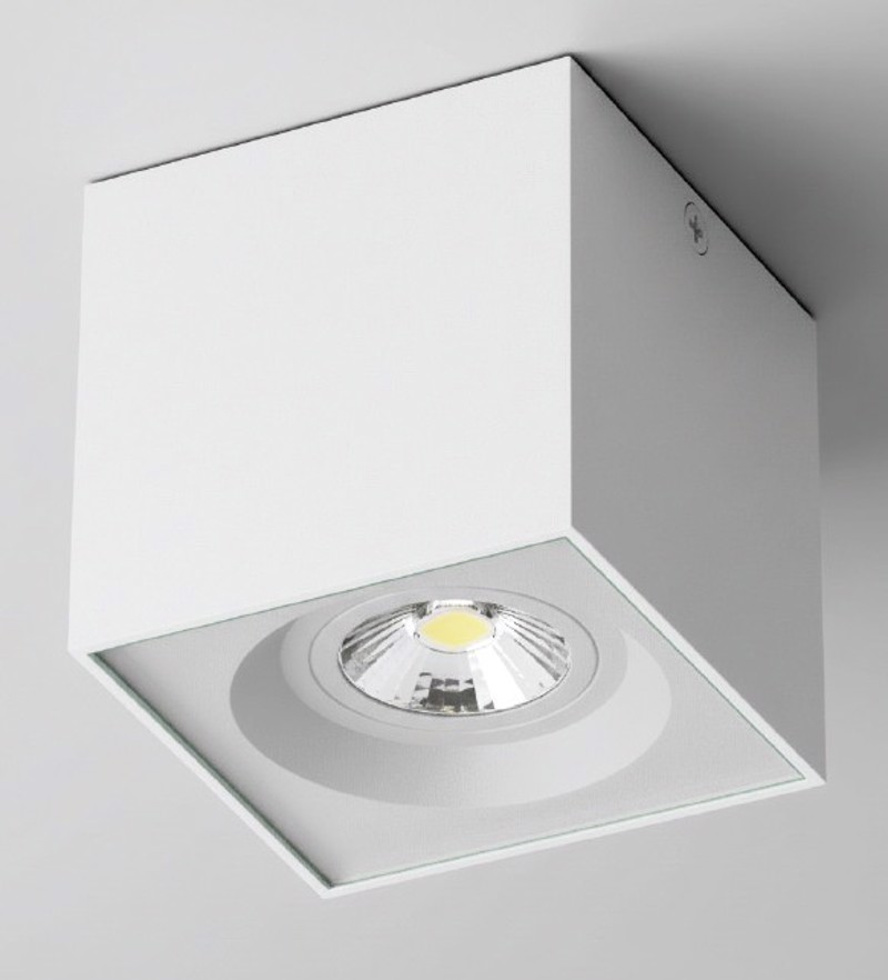 it-Lighting Monument 1xGU10 Φωτιστικό Εξωτερικού Χώρου Λευκό 8x8x8.2cm (80301024)