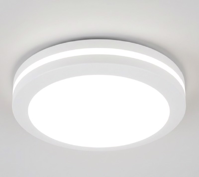 it-Lighting Klamath Mega LED 48W 3CCT Πλαφονιέρα Εξωτερικού Χώρου Λευκή Φ40x5.2cm (80301220)