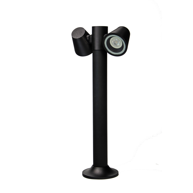 it-Lighting Shasta 2xGU10 Φωτιστικό Εδάφους Εξωτερικού Χώρου Μαύρο 15x30.5x60cm (80400814)