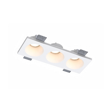 Inlight Χωνευτό Σποτ από Γύψο 3xGU10 31x12x5cm (Χ0016-WH)