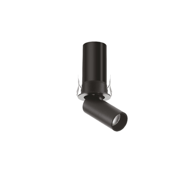 Inlight Downlight Σποτ 5W 3CCT σε Μαύρη Απόχρωση 4.3x8.7cm (X00170B)