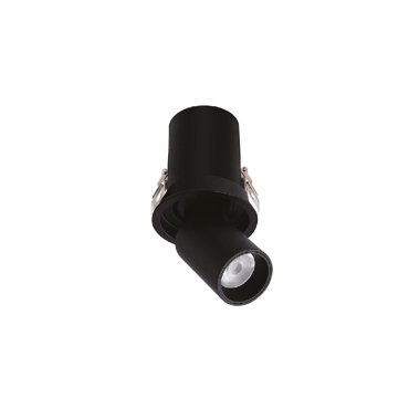 Inlight Downlight Σποτ 10W 3CCT σε Μαύρη Απόχρωση 8.5x10.2cm (X00180B)