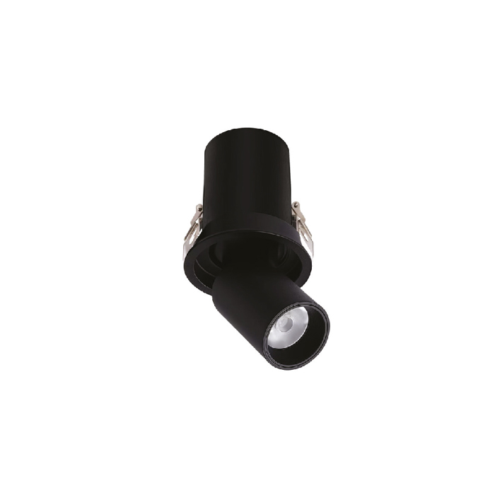 Inlight Downlight Spot 10W 3CCT se Mavri Apoxrosi 8.5x10.2cm (X00180B)