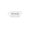 Inlight Downlight Spot 3x3W 3CCT se Lefki Apoxrosi 6.2x3.2x3.9cm (X00190W)