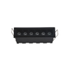 Inlight Downlight Spot 6x3W 3CCT se Mavri Apoxrosi 10.8x3.2x3.9cm (X00200B)