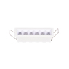 Inlight Downlight Spot 6x3W 3CCT se Lefki Apoxrosi 10.8x3.2x3.9cm (X00200W)