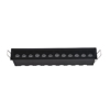 Inlight Downlight Spot 12x3W 3CCT se Mavri Apoxrosi 20.5x3.2x3.9cm (X00210B)
