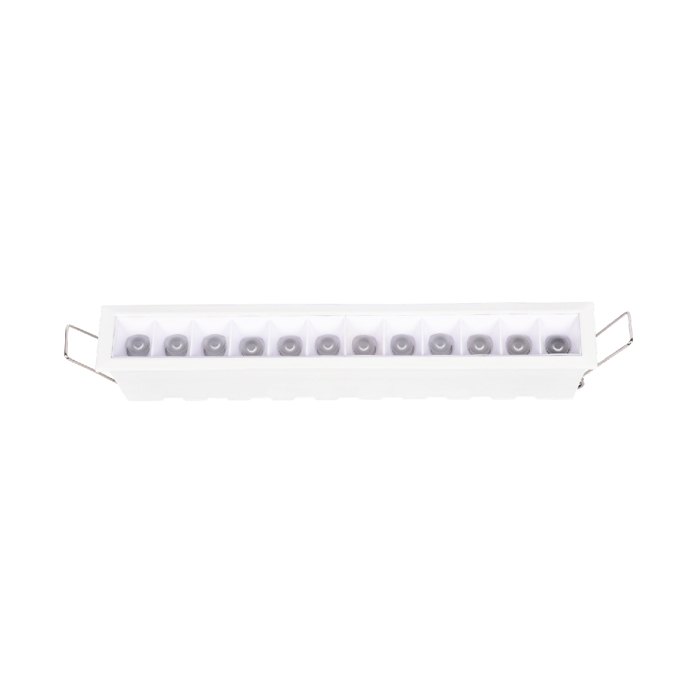 Inlight Downlight Spot 12x3W 3CCT se Lefki Apoxrosi 20.5x3.2x3.9cm (X00210W)