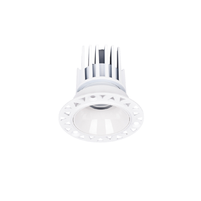 Inlight Downlight Spot 5W 3CCT se Lefki Apoxrosi 6.5x7.5cm (X00220W)