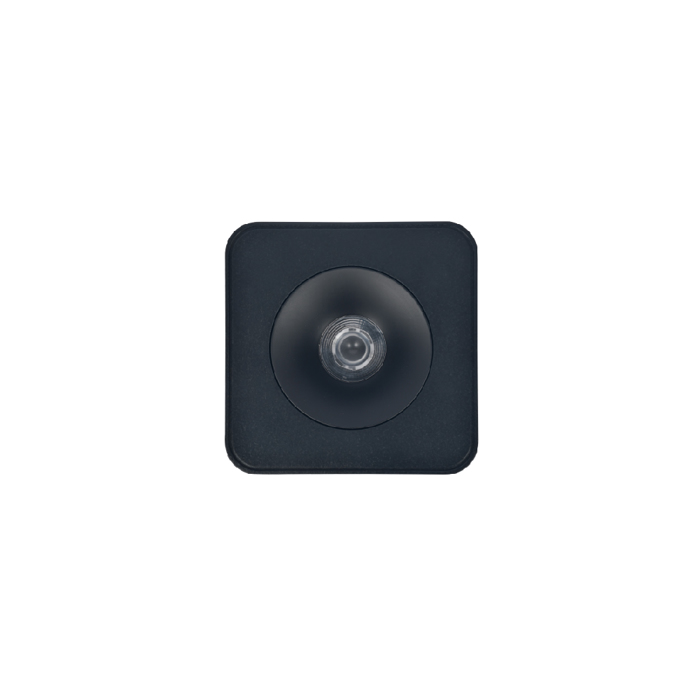 Inlight Downlight Mounted Spot 8W 3CCT se Mavri Apoxrosi 11.7x11.7x5.5cm (X00260B)