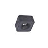 Inlight Downlight Mounted Spot 8W 3CCT se Mavri Apoxrosi 11.7x11.7x5.5cm (X00260B)