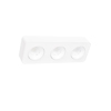 Inlight Downlight Mounted Spot 3x8W 3CCT se Lefki Apoxrosi 32.8x5.5x11.7cm (X00280W)
