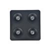 Inlight Downlight Mounted Spot 4x8W 3CCT se Mavri Apoxrosi 22.6x5.5x22.6cm (X00290B)