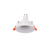 Inlight Downlight Spot GU10 se Lefki Apoxrosi 6cm (X00340W)