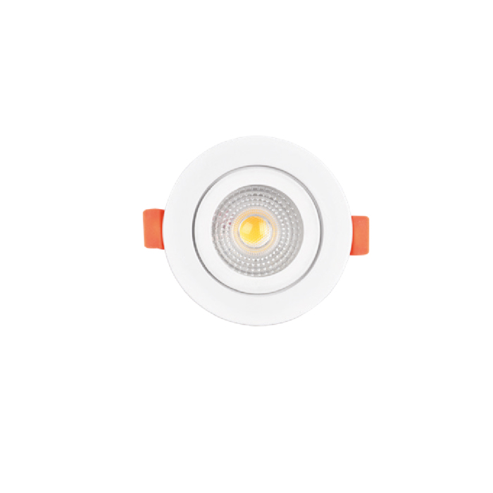 Inlight Downlight Spot GU10 se Lefki Apoxrosi 8.5cm (X00350W)