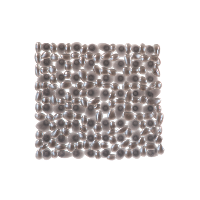 Dimitracas Αντιολισθητικό Ταπέτο RIVERSTONE Μαύρο 54x54