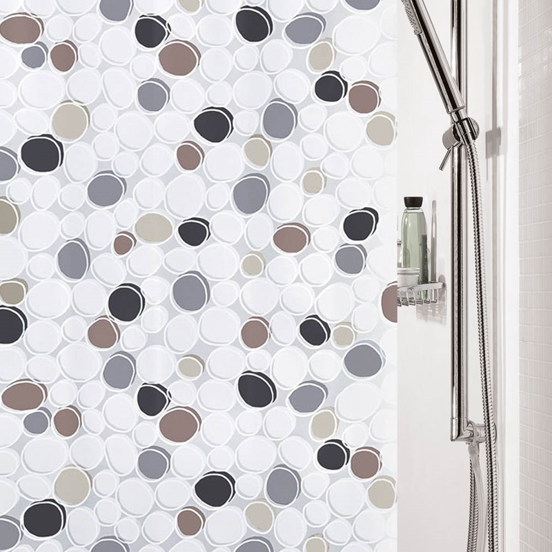 Dimitracas - ΣΗΜΑΝΤΙΚΟ: Σε περίπτωση διαφοράς τιμής από το κατάστημα ισχύει παντα και μόνο η τιμή του καταστήματος Dimitracas Κουρτίνα Μπάνιου 180x200cm DIDO Πολύχρωμη 00