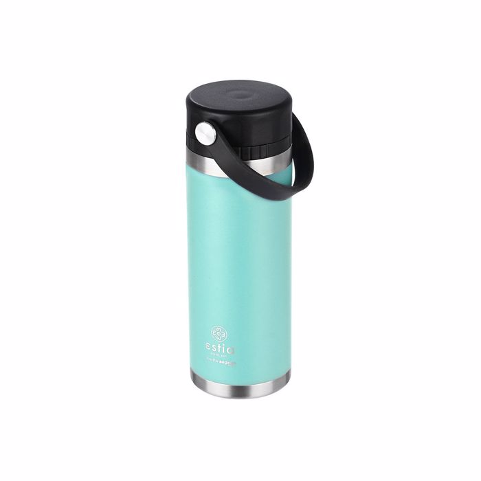 ESTIA Thermos Inox Travel Chug Save the Aegean 500ml Bermuda Green 01-17750