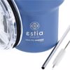 ESTIA Thermos Inox Mug Lite Save the Aegean 400ml Denim Blue 01-18450