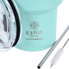 ESTIA Thermos Inox Mug Lite Save the Aegean 400ml Bermuda Green 01-18481