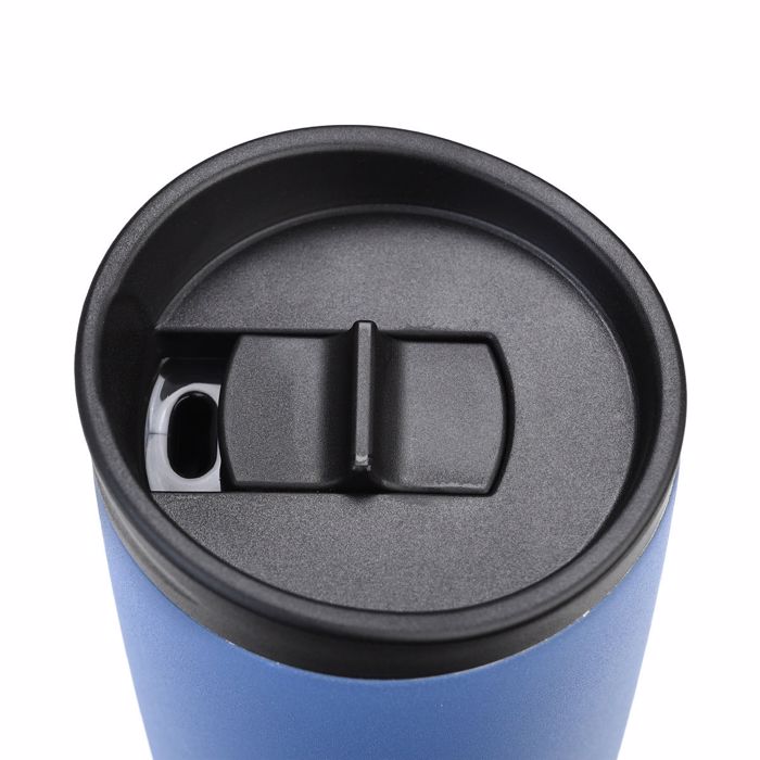 ESTIA Thermos Inox Travel Mug Save the Aegean 350ml Denim Blue 01-20378