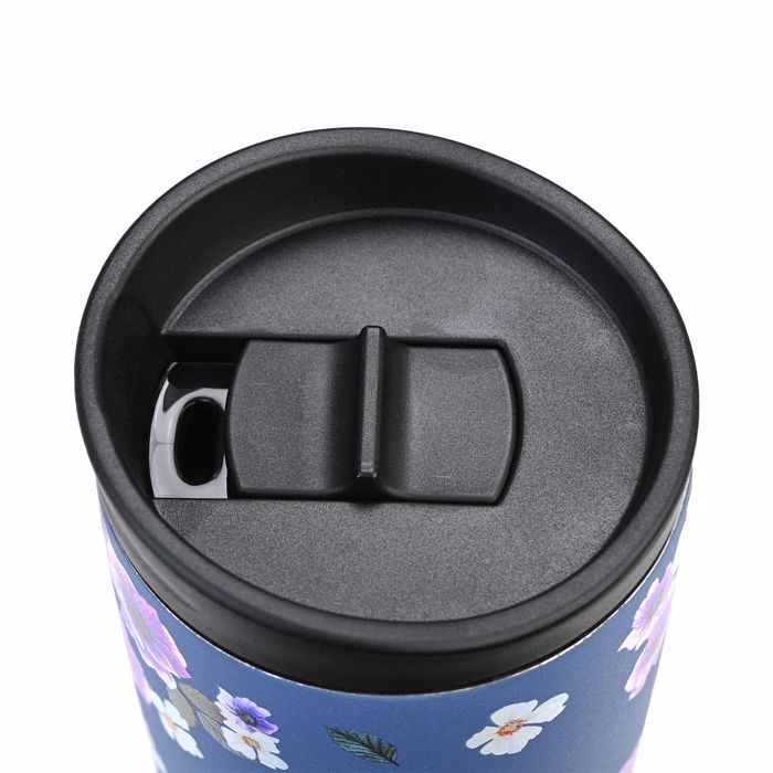 ESTIA Thermos Inox Travel Mug Save the Aegean 450ml Garden Blue 01-20415