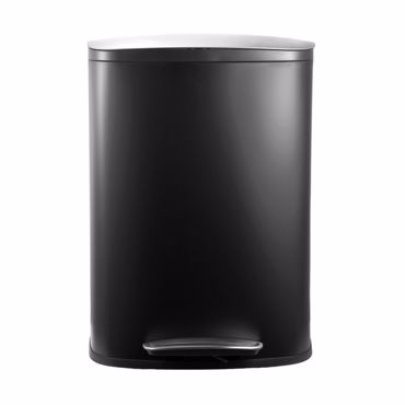 Estia Κάδος Απορριμμάτων Soloprime Soft Close 50lt Μαύρος 01-20910