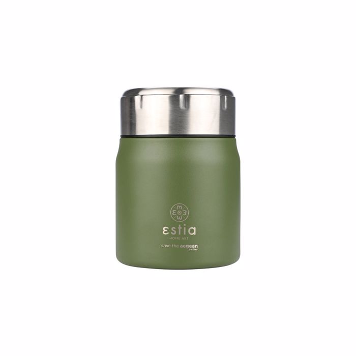Estia Thermos Lunch Pot SAVE THE AEGEAN 0.5lt FOREST SPIRIT 01-21672