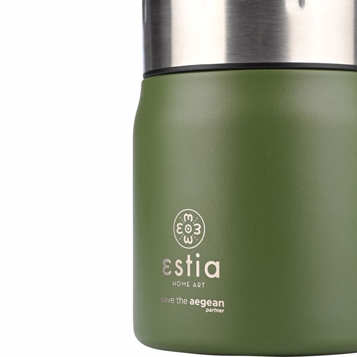 Estia Thermos Lunch Pot SAVE THE AEGEAN 0.5lt FOREST SPIRIT 01-21672