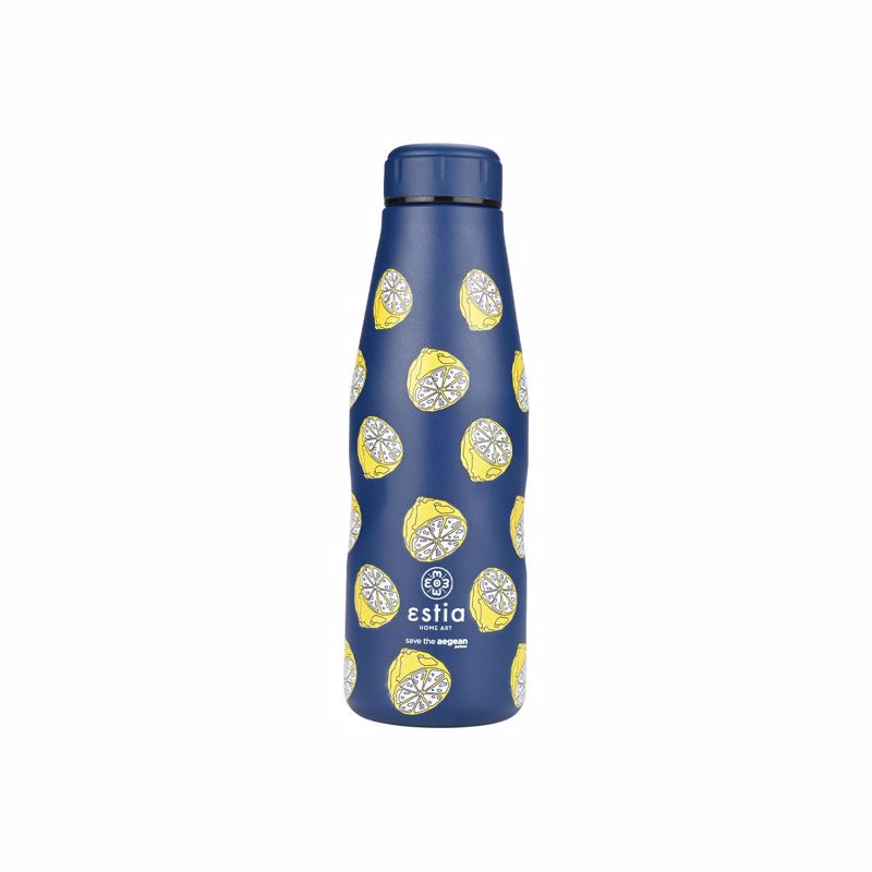 Estia Θερμός Travel Flask SAVE THE AEGEAN 500ml CITRUS INFUSION...