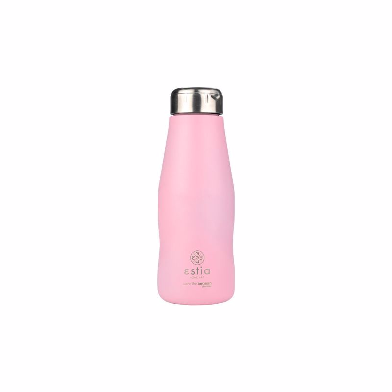 Estia Θερμός Travel Flask SAVE THE AEGEAN 350ml Blossom Rose 01-22310