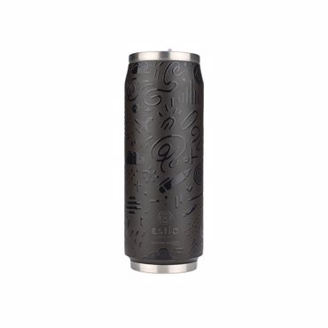 Estia Θερμός Travel Cup SAVE THE AEGEAN 500ml Noir Echo 01-22631