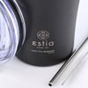 Estia Thermos Coffee Mug SAVE THE AEGEAN 500ml Midnight Black 01-23122