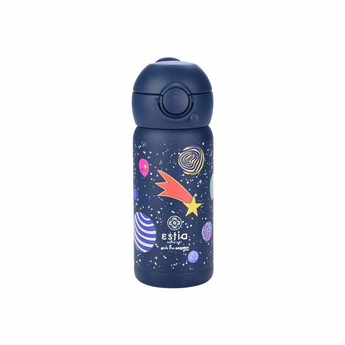 Estia Thermos Paidiko Wonder Bottle SAVE THE AEGEAN 350ml COSMIC VOYAGERS 01-23478