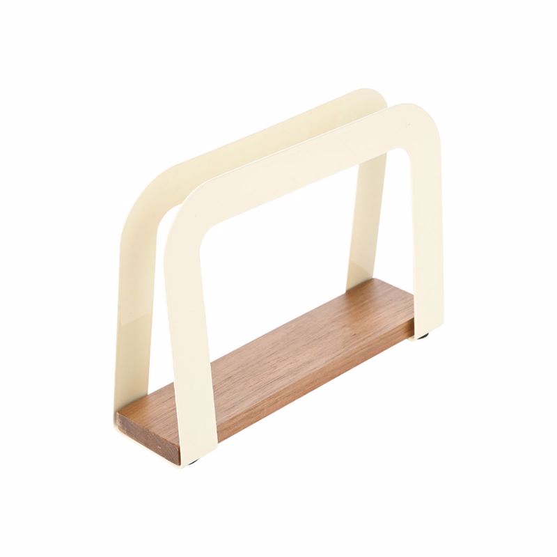 Estia Χαρτοπετσετοθήκη Όρθια ALLURE Μεταλλική Ivory 01-24789