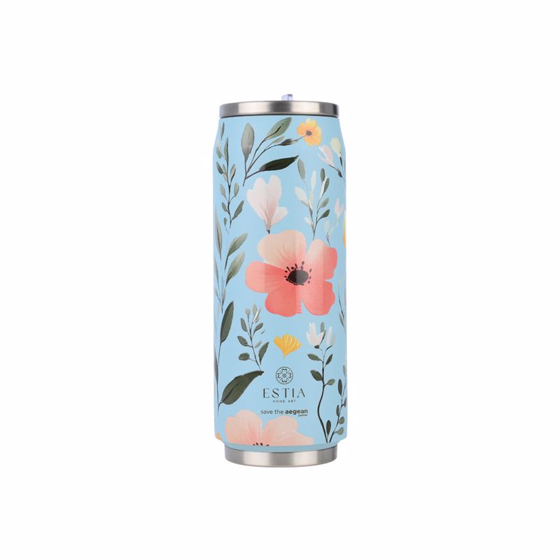 Estia Θερμός Travel Cup SAVE THE AEGEAN 500ml SKY GARDEN Φ7x19cm 01-31206