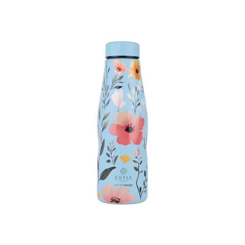 Θερμός-Μπουκάλι Ανοξείδωτο Flask Sky Garden Save The Aegean Estia 500ml-7x7x22,3εκ. 01-31541 Υλικό