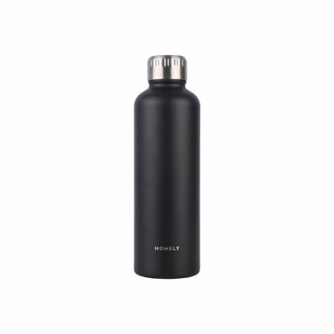 HOMELY Θερμός Flask 500ml MIDNIGHT BLACK Φ7x23cm 01-32555