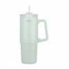 HOMELY Thermos Straw Tumbler 900ml SEAFOAM 14x8.8x22.5cm 01-34559