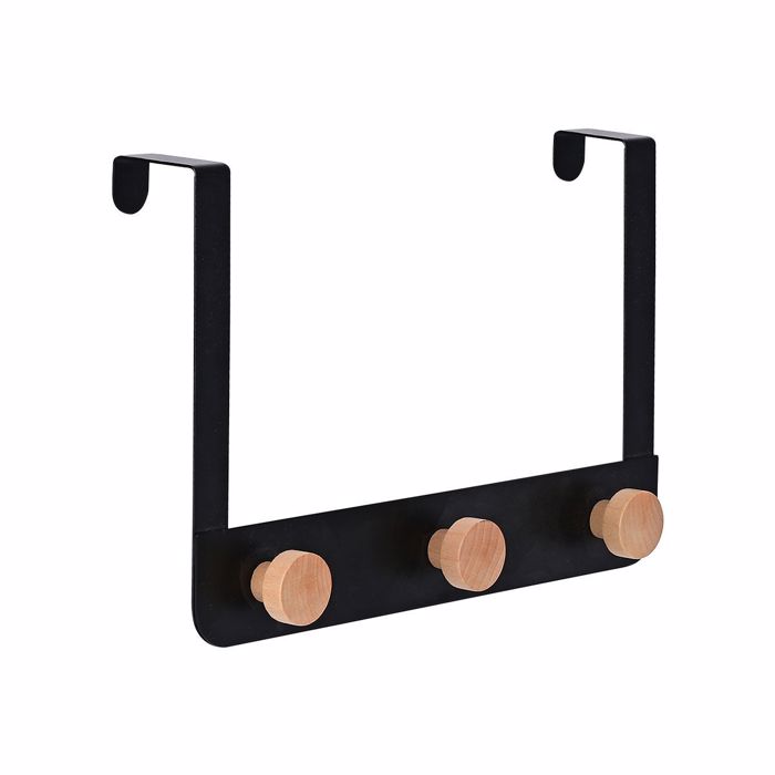 Estia Kremastra Portas Tripli Metalliki Mavri 02-18269