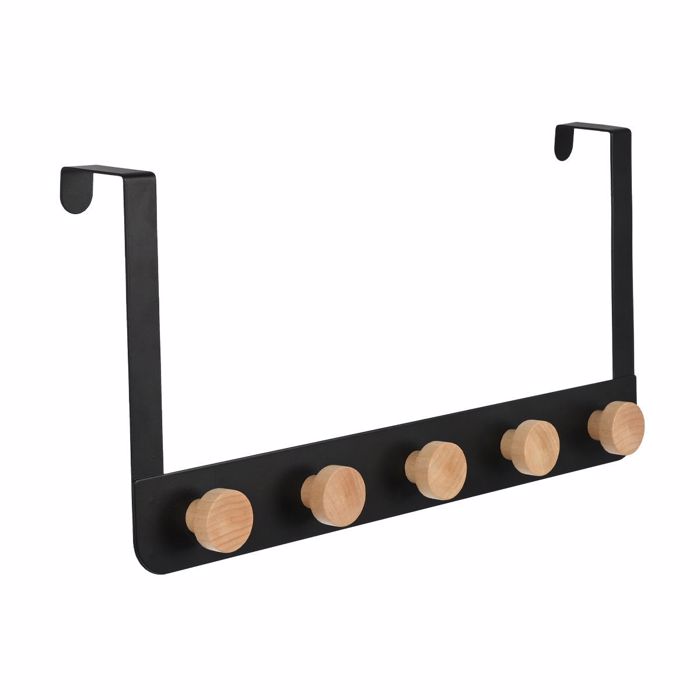 Estia Kremastra Portas Pentapli Metalliki Mavri 02-18283